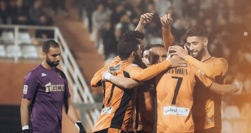 نهضة بركان ينتصر على الماص وينفرد بالمركز الثالث