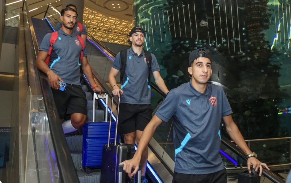 بعثة اتحاد العاصمة الجزائري تحط الرحال اليوم بمدينة وجدة