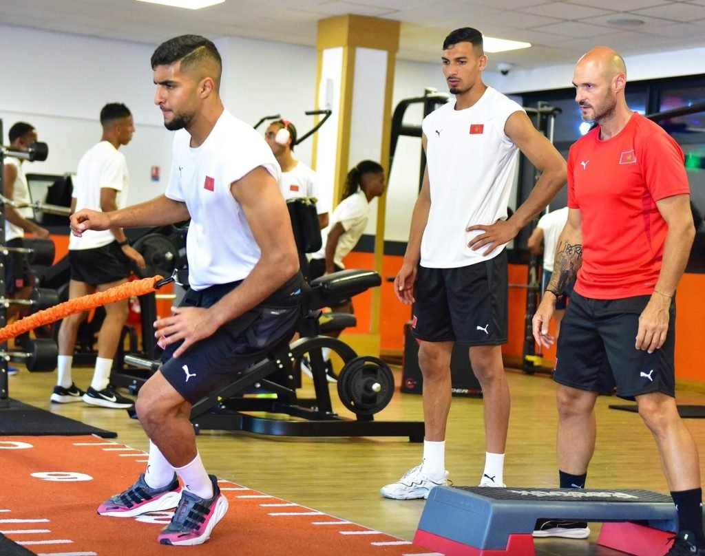 المنتخب الأولمبي يواصل استعداداته لمواجهة نظيره الأوكراني