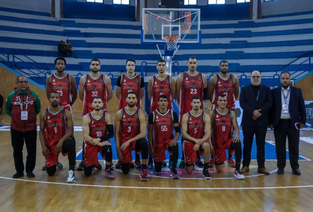 المنتخب الوطني المغربي لكرة السلة يستعد بالرباط