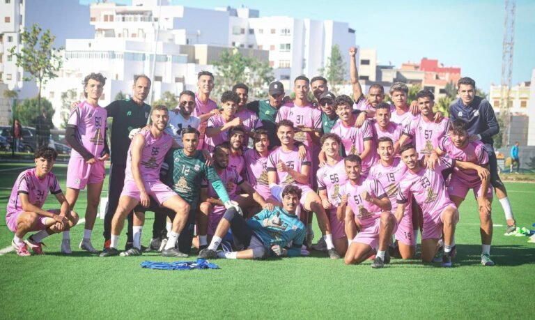 رسميا شباب وداد طنجة يحقق الصعود إلى القسم الأول هواة