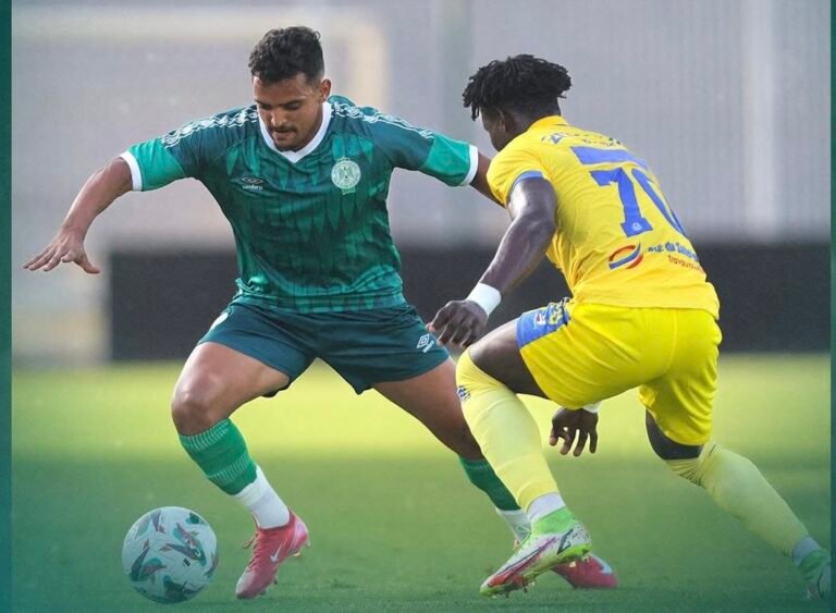 حصيلة الرجاء الرياضي في المباريات الودية