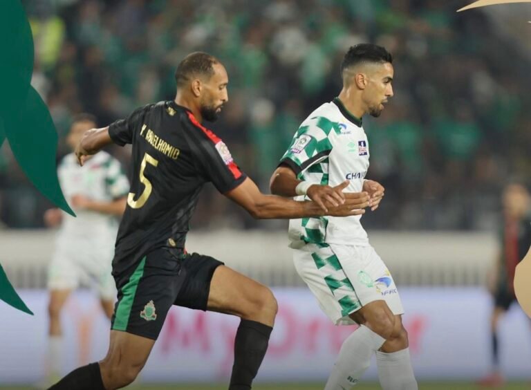 التعادل السلبي يحسم كلاسيكو الرجاء والجيش الملكي