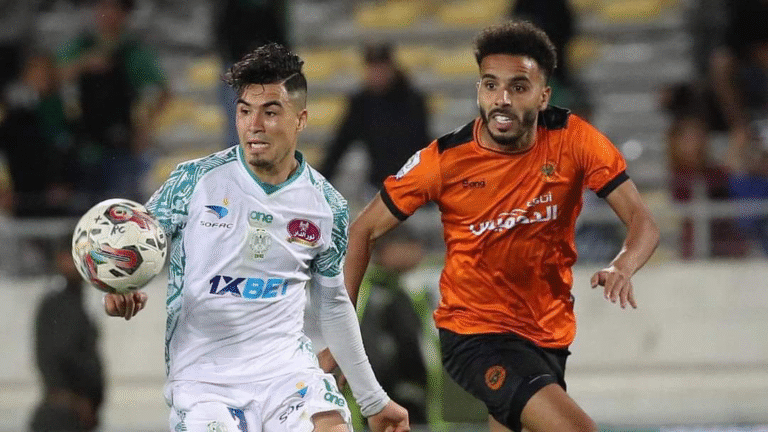 تأجيل قمة الجولة السابعة بين نهضة بركان والرجاء الرياضي