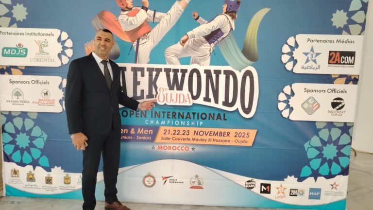 وجدة تحتضن الدورة الثامنة للدوري الدولي للتايكواندو بمشاركة دولية واسعة