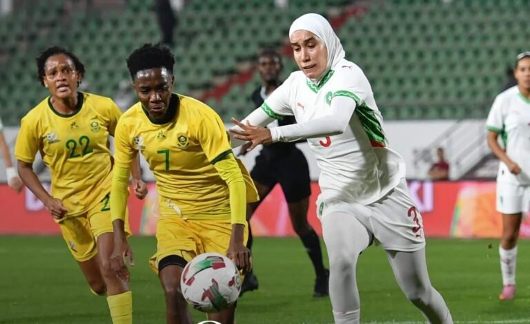 المنتخب الوطني ينهزم أمام نظيره الجنوب إفريقي