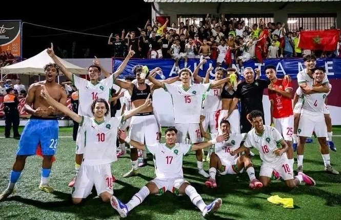 المنتخب الوطني يتوج بلقب بطولة كوتيف الدولية بإسبانيا