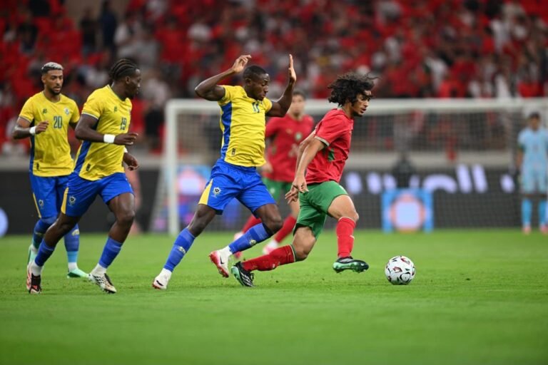 المنتخب المغربي يستهل تصفيات الكان بفوز ثمين على الغابون