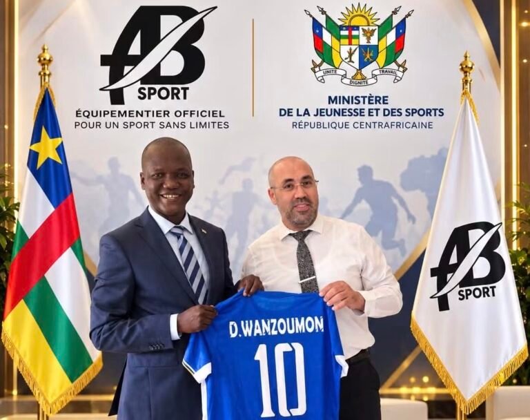 شركة “AB SPORT” المغربية تعزز حضورها في إفريقيا بشراكة مع وزارة الشباب والرياضة لإفريقيا الوسطى