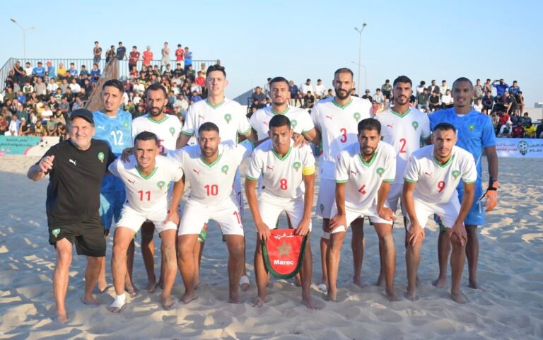 منتخب الكرة الشاطئية يهزم ليبيا ويقترب من “كان” السنغال