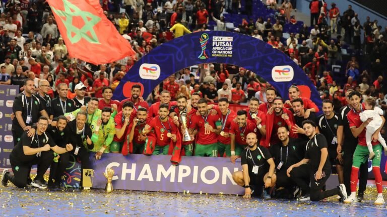 المنتخب المغربي يصعد رسميا إلى المرتبة الخامسة عالميا